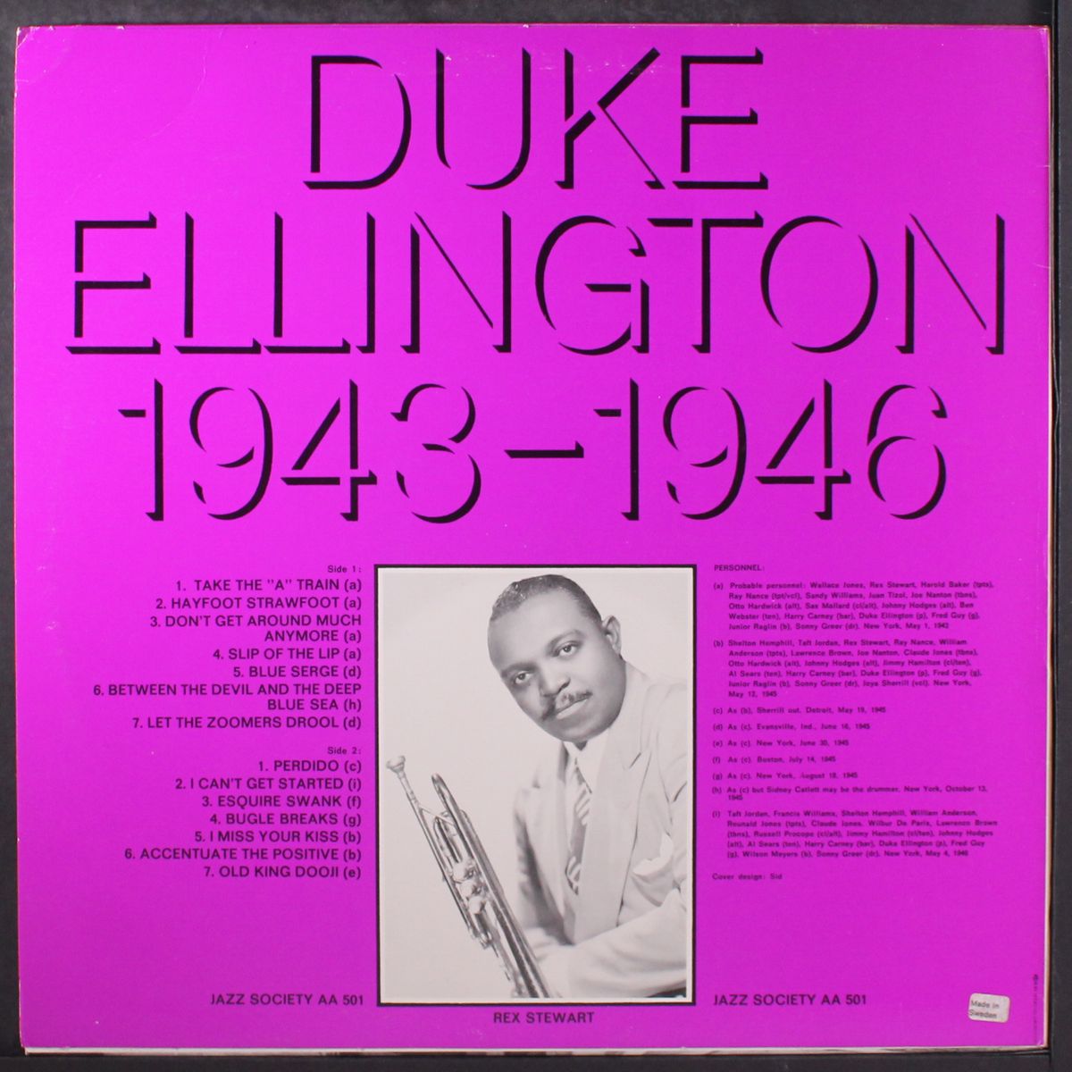 1943-1946 by DUKE ELLINGTON