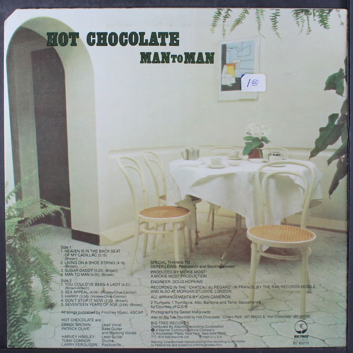 man to man by HOT CHOCOLATE