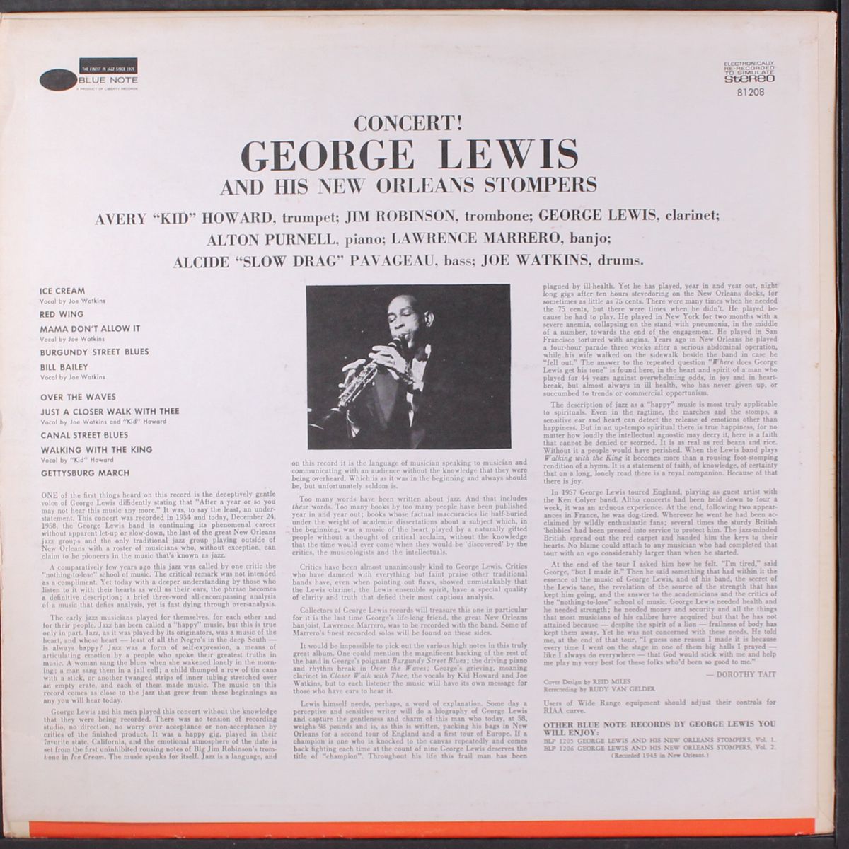 memorable concert! by GEORGE LEWIS