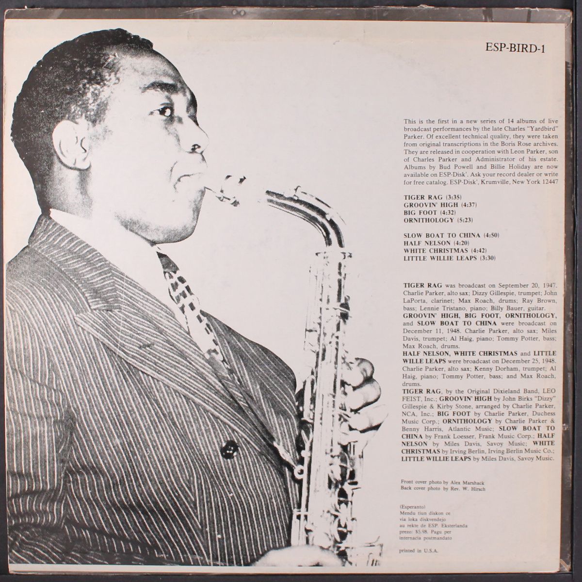 the comprehensive live performances, vol. 1 by CHARLIE PARKER
