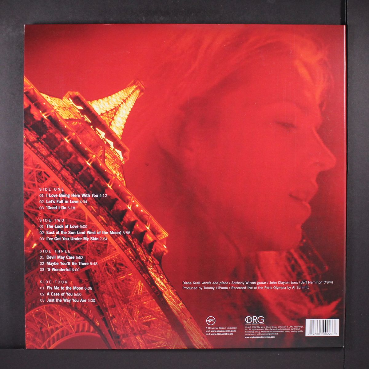 live in paris by DIANA KRALL