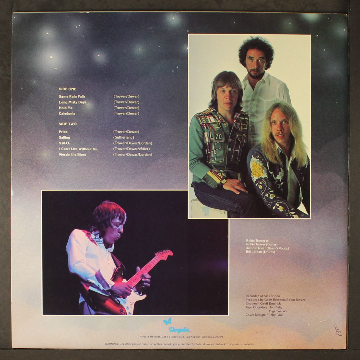 long misty days by ROBIN TROWER