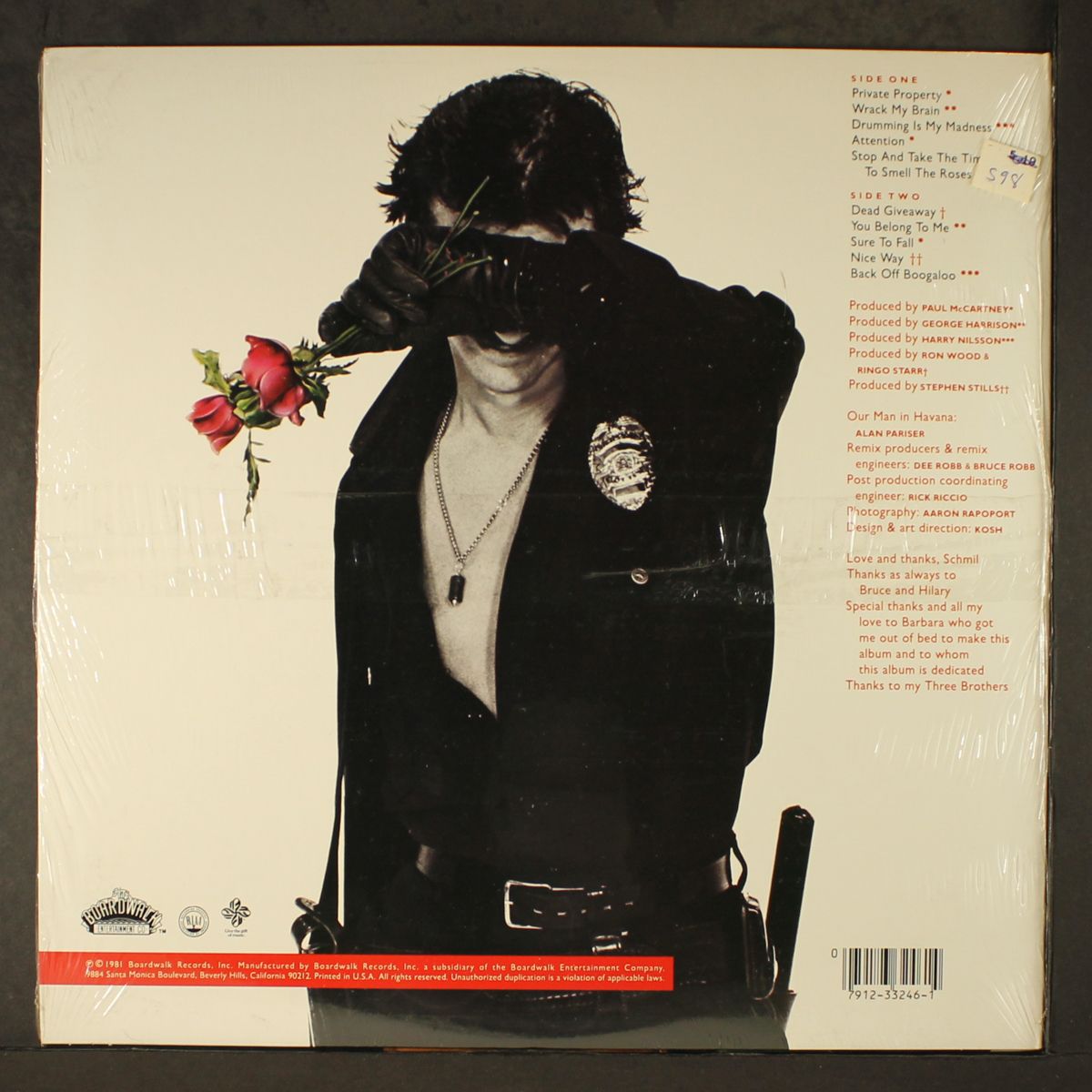 stop and smell the roses by RINGO STARR