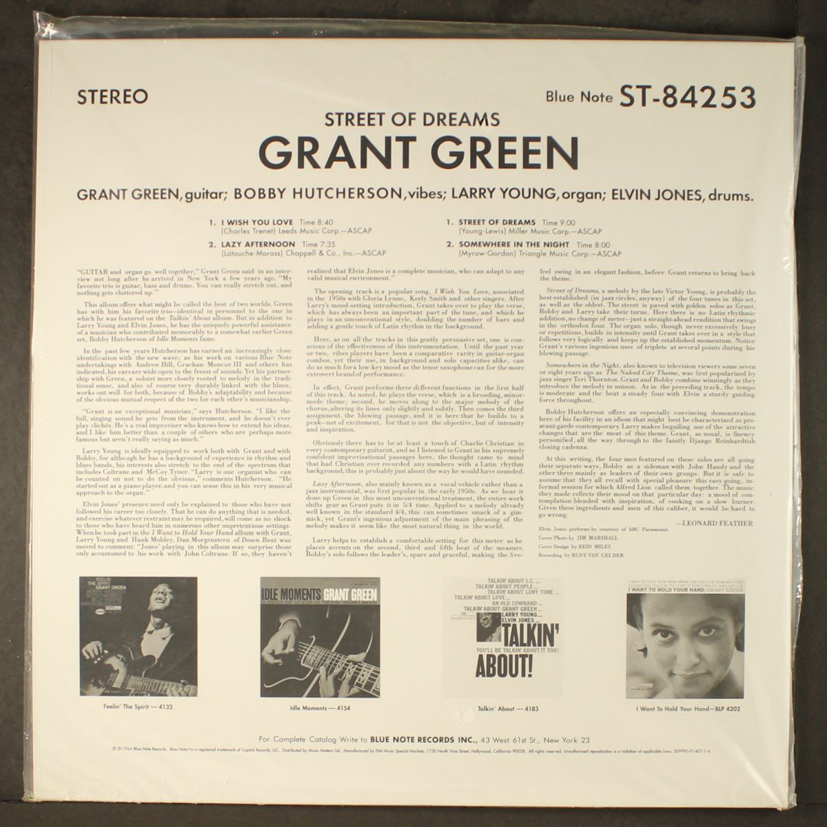 street of dreams by GRANT GREEN