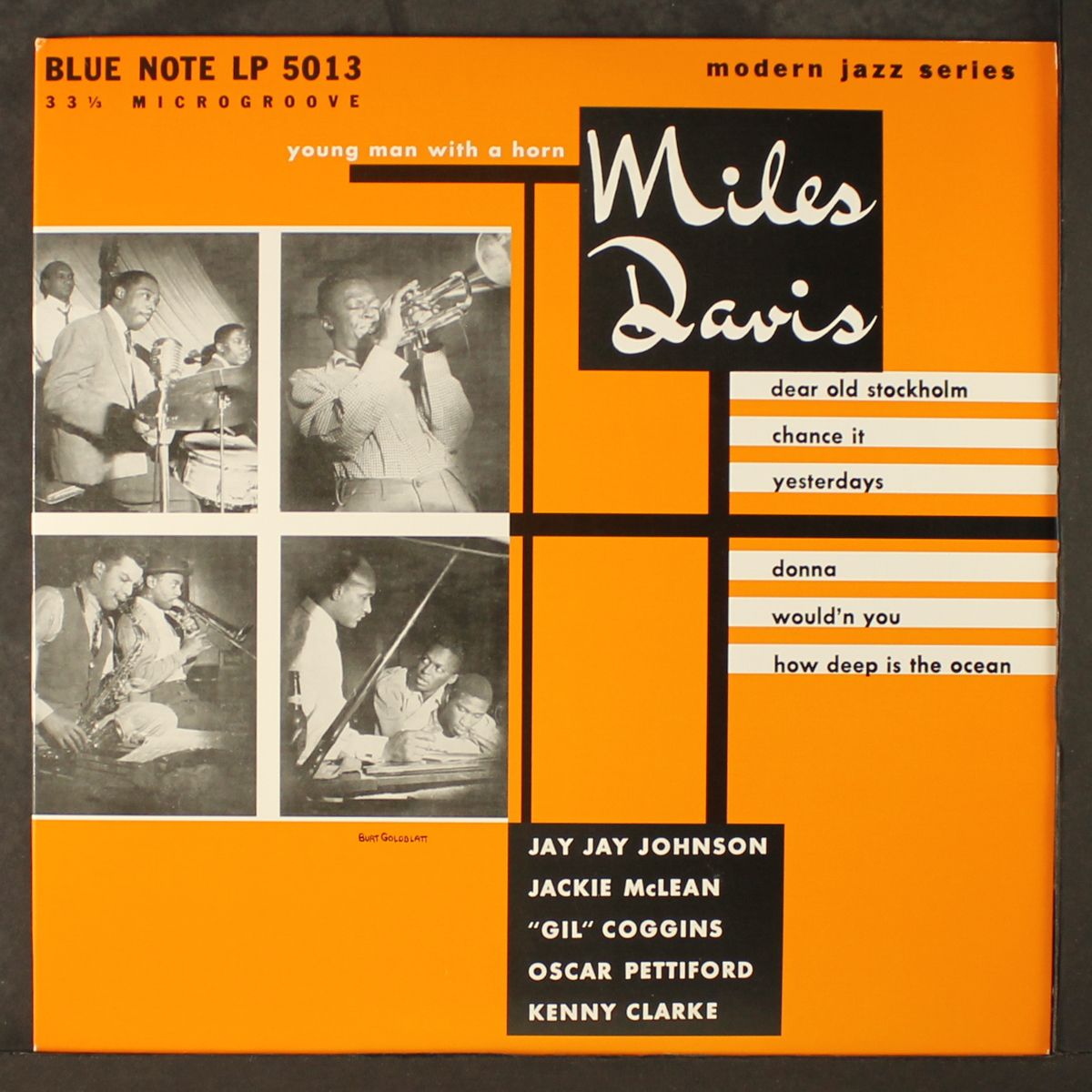 young man with a horn by MILES DAVIS