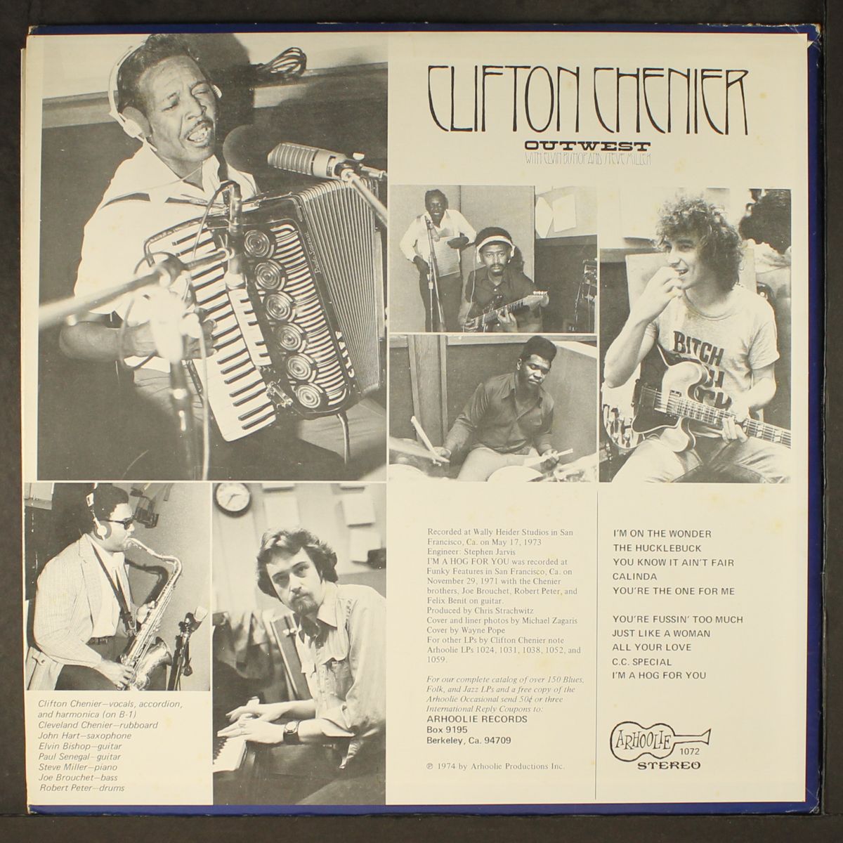 out west by CLIFTON CHENIER
