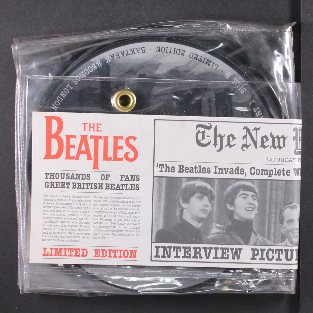 interview picture disc collection by BEATLES