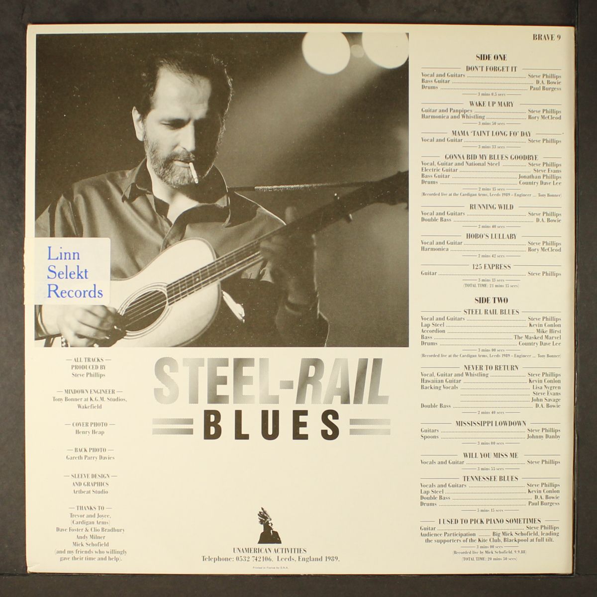 steel-rail blues by STEVE PHILLIPS
