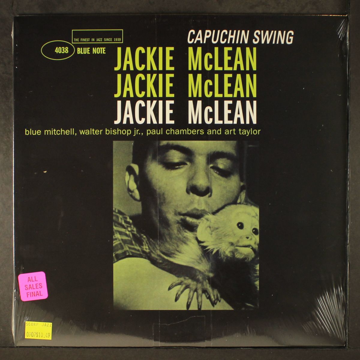 capuchin swing by JACKIE MCLEAN