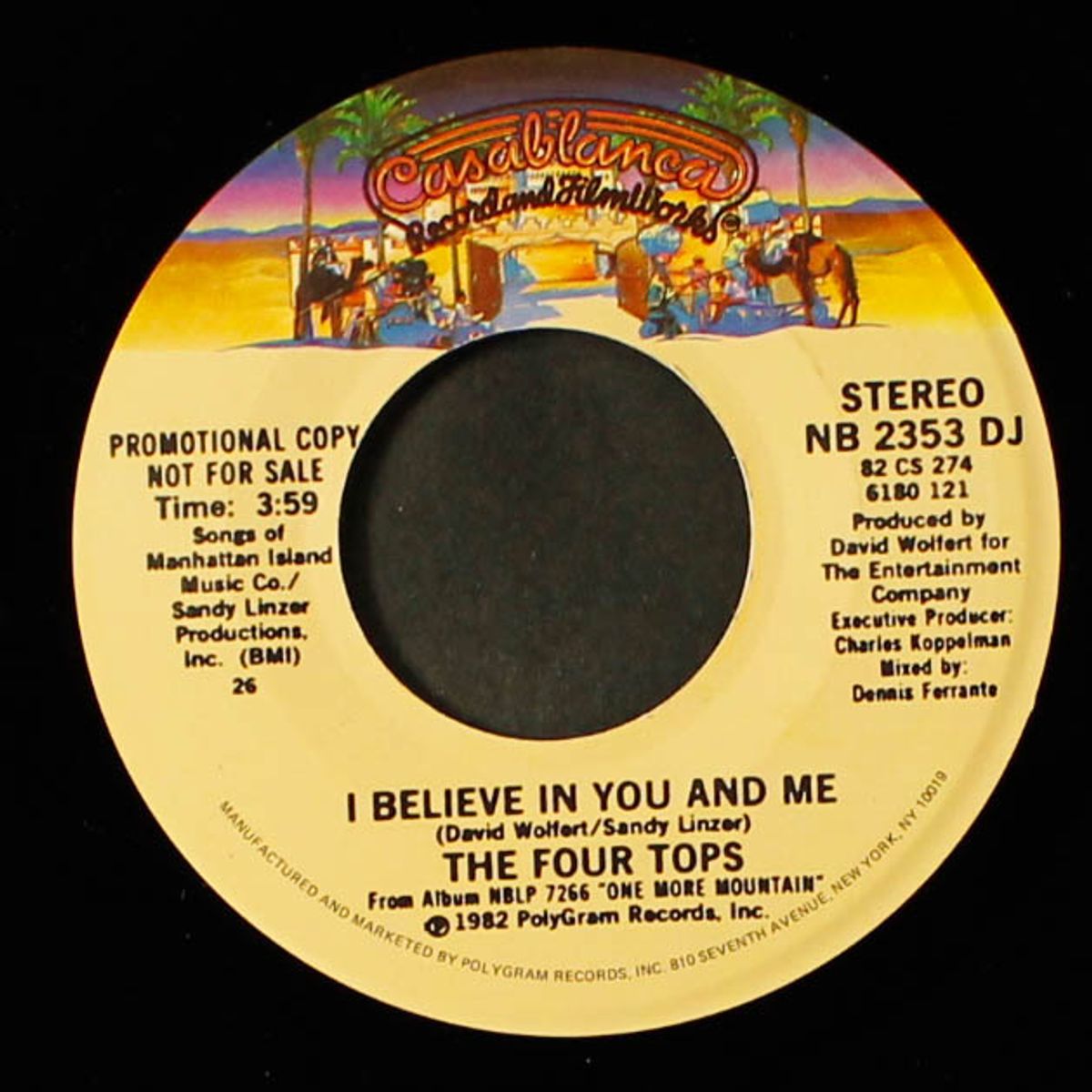 i believe in you and me / i believe in you and me by FOUR TOPS