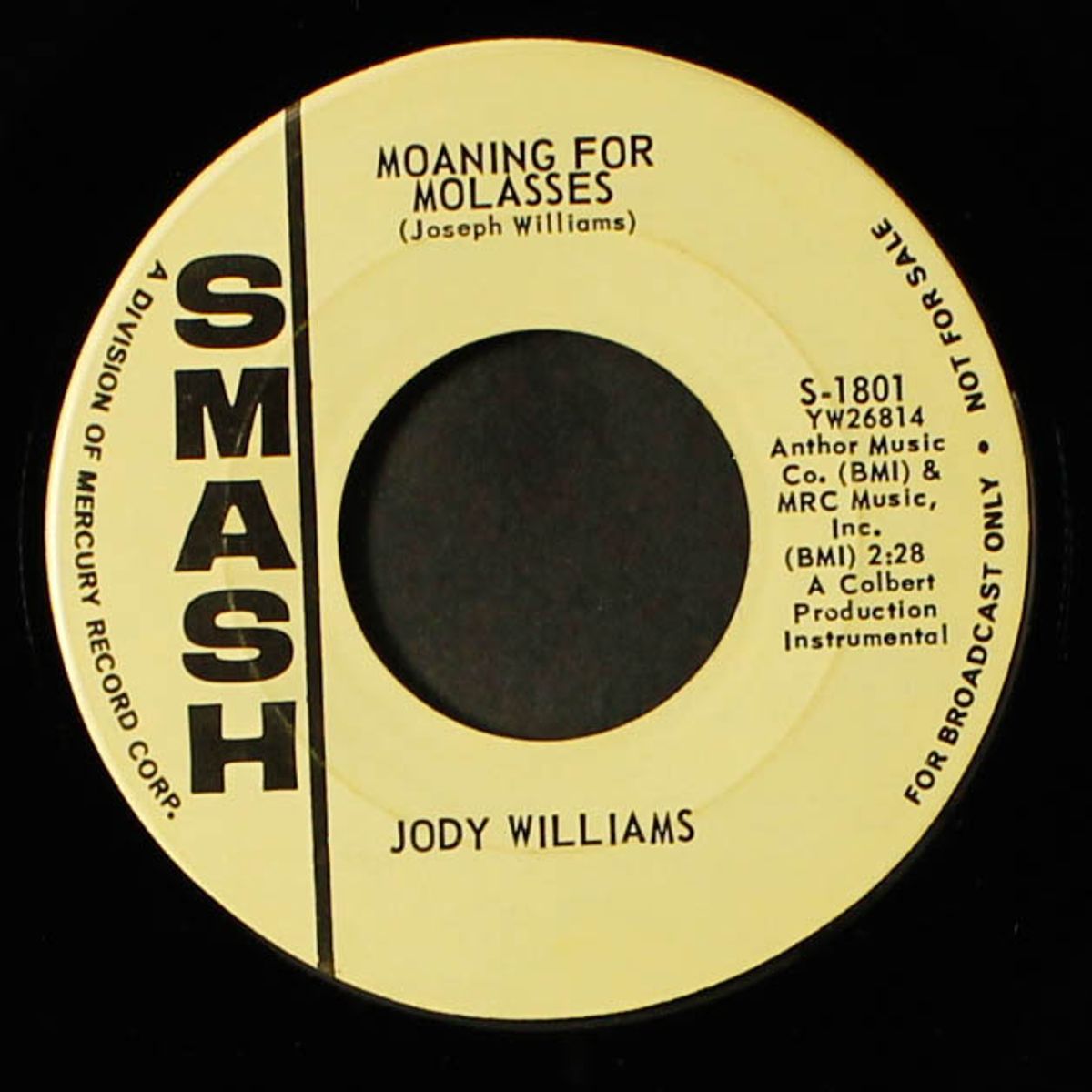 hideout / moaning for molasses by JODY WILLIAMS