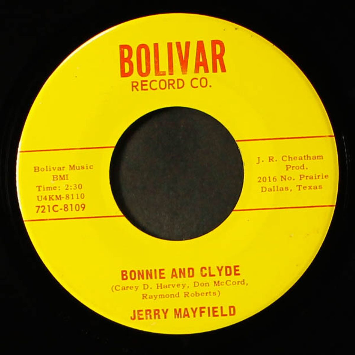 ex con / bonnie & clyde by JERRY MAYFIELD