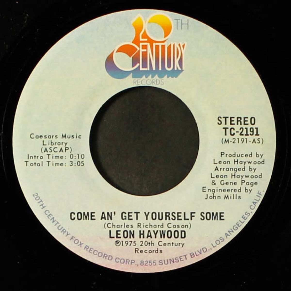 come an' get yourself some / who you been giving it up to by LEON HAYWOOD