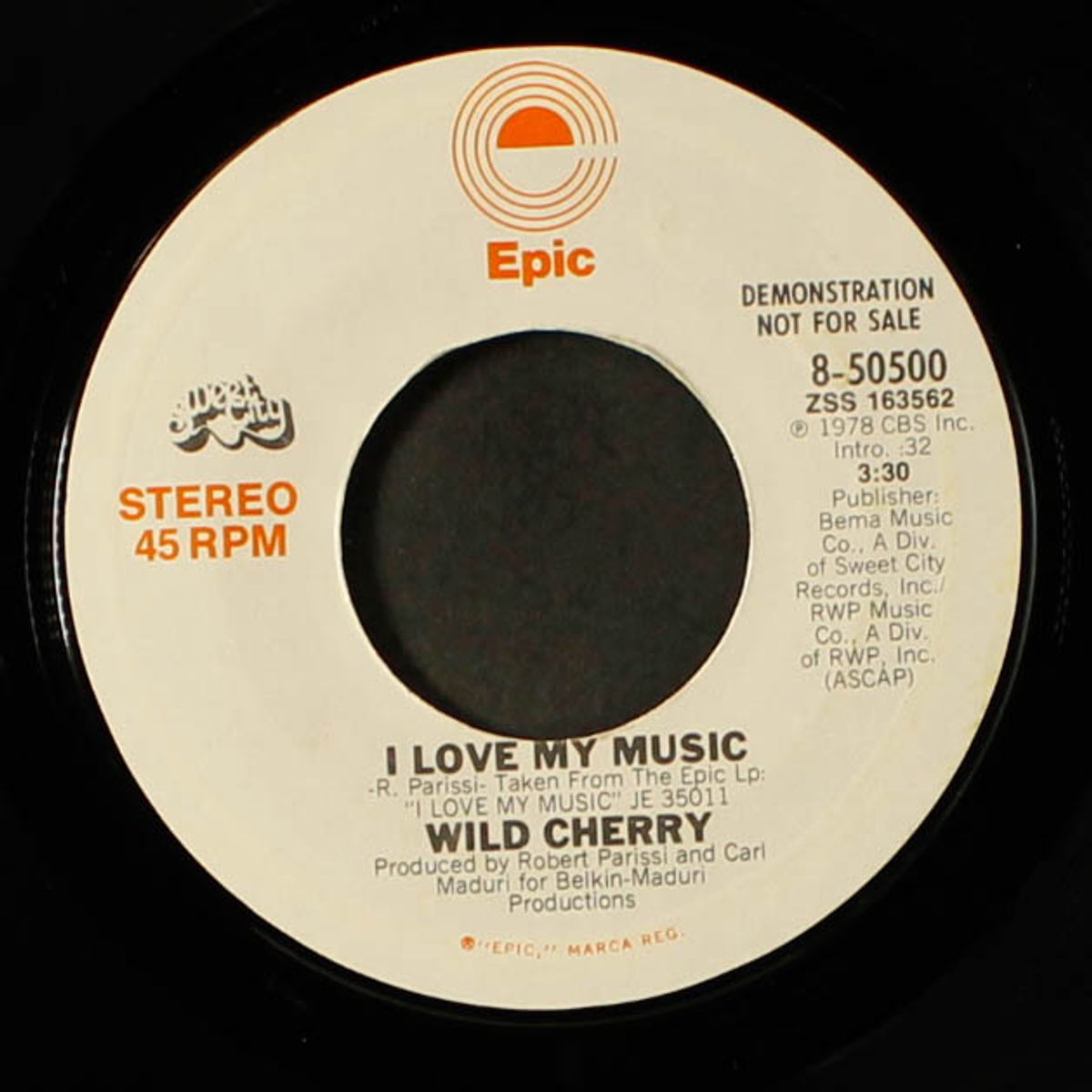 i love my music / mono by WILD CHERRY