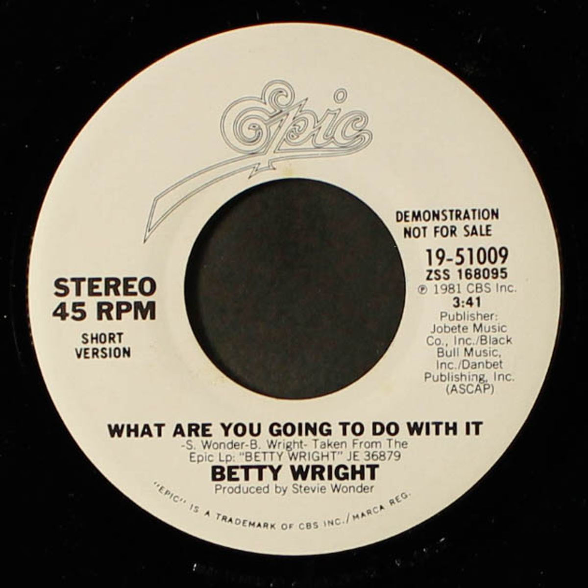 what are you going to do with it / short by BETTY WRIGHT