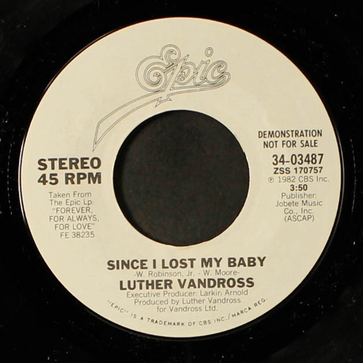 since i lost my baby / same by LUTHER VANDROSS