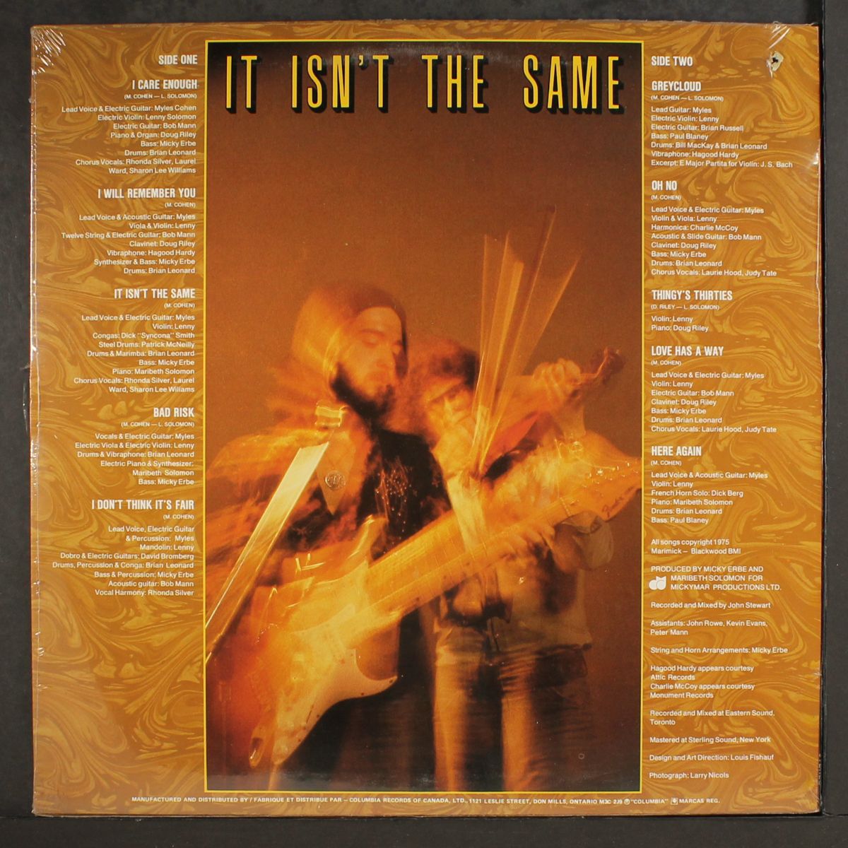 it isn't the same by MYLES & LENNY