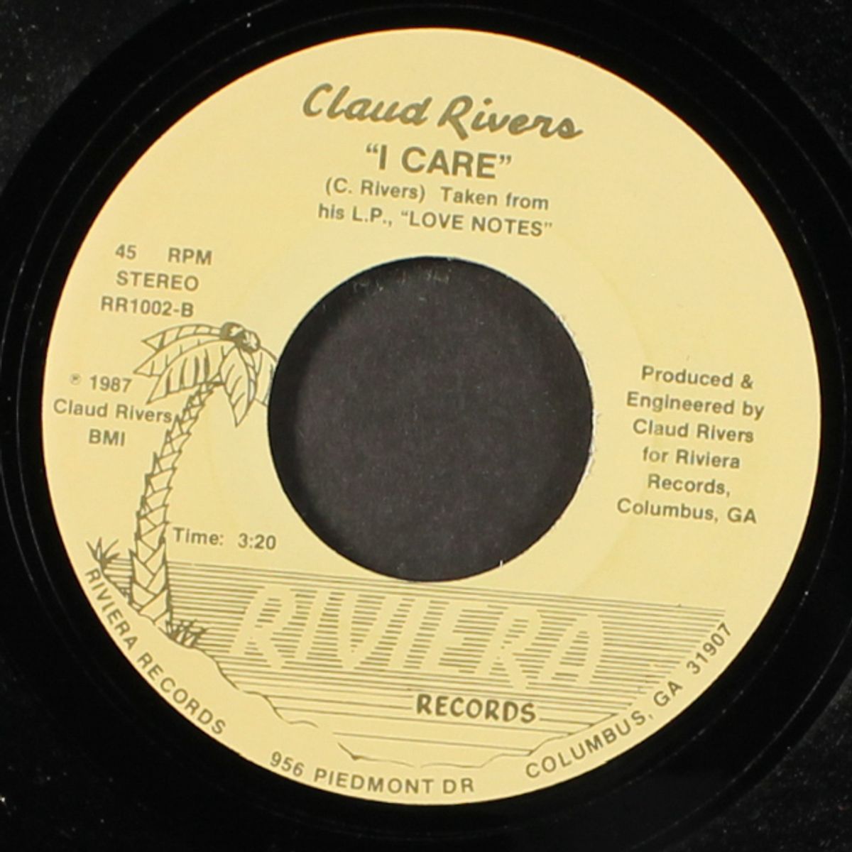 reggae time / i care by CLAUD RIVERS
