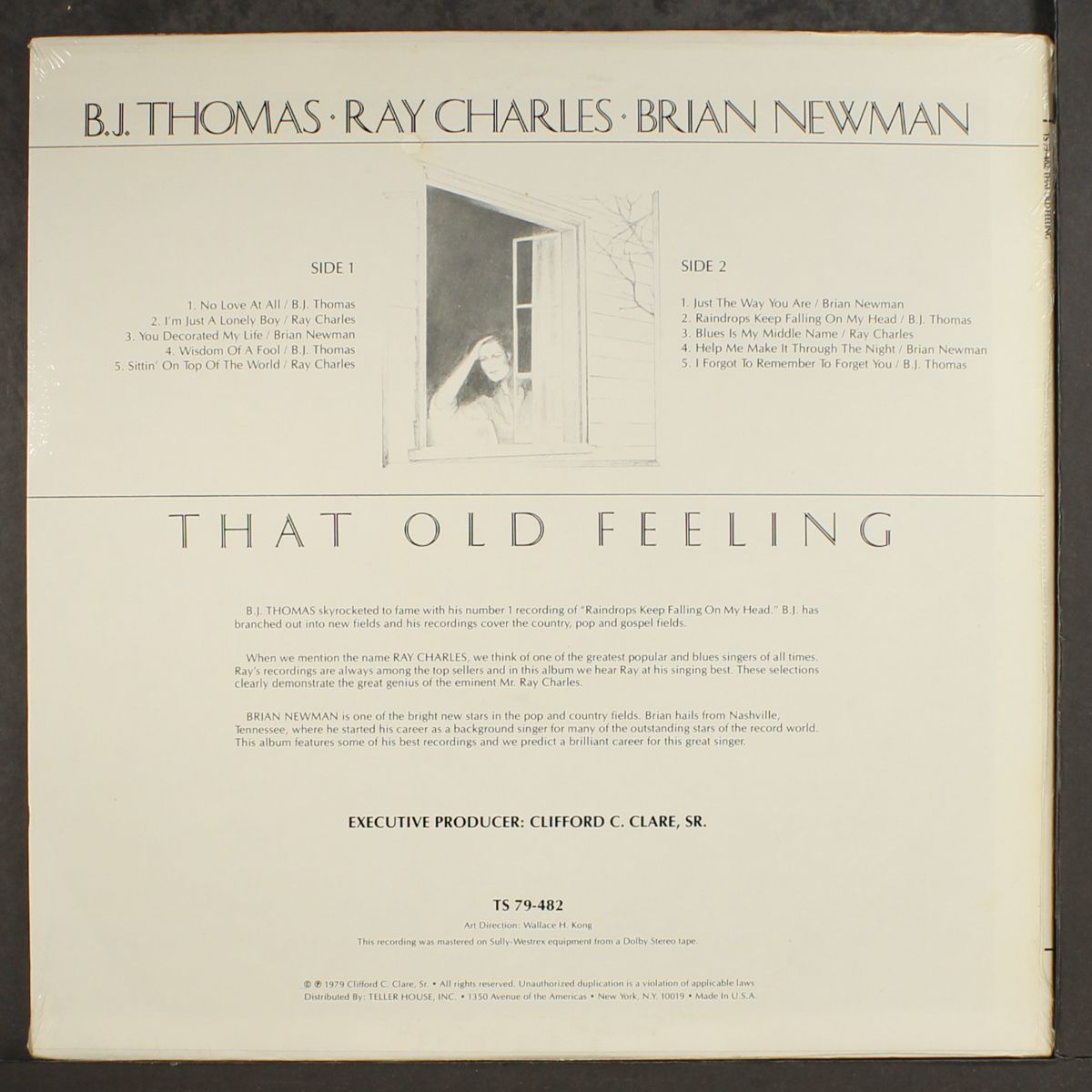 that old feeling by B.J. THOMAS, RAY CHARLES, BRIAN NEWMAN