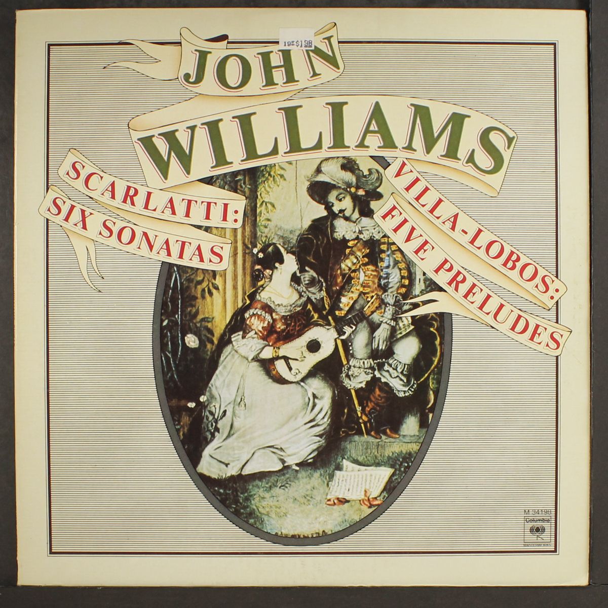 scarlatti: six sonatas / villa-lobos: five preludes by JOHN WILLIAMS