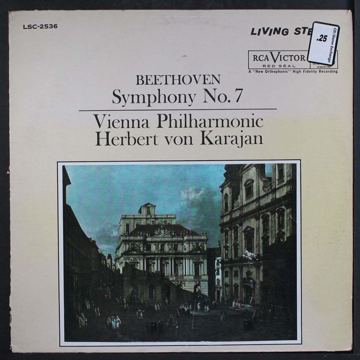 beethoven: symphony no. 7 by HERBERT VON KARAJAN