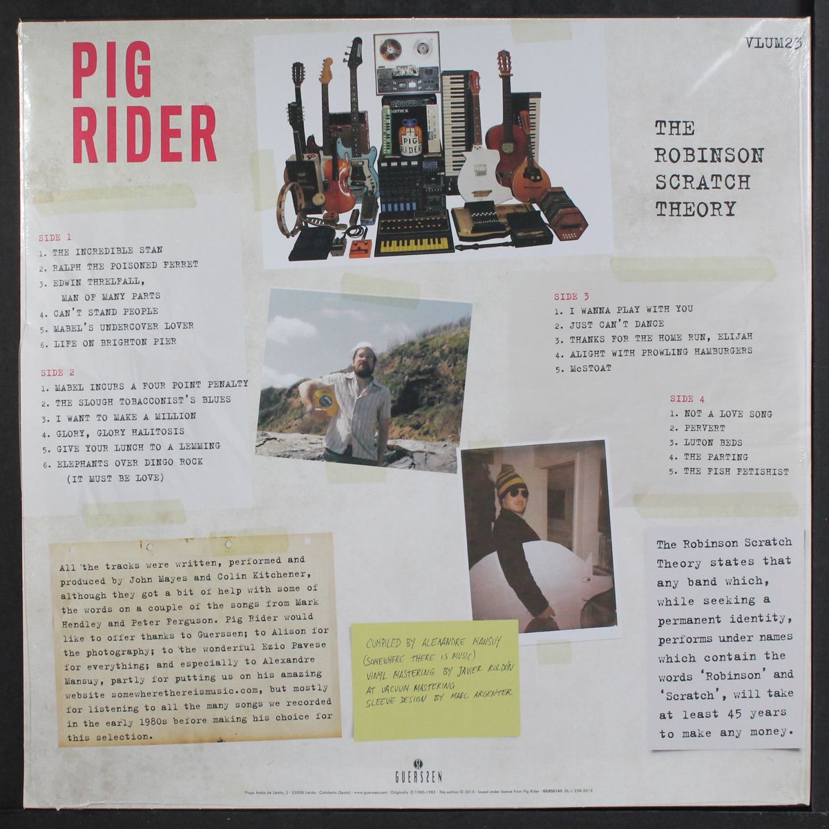 the robinson scratch theory by PIG RIDER