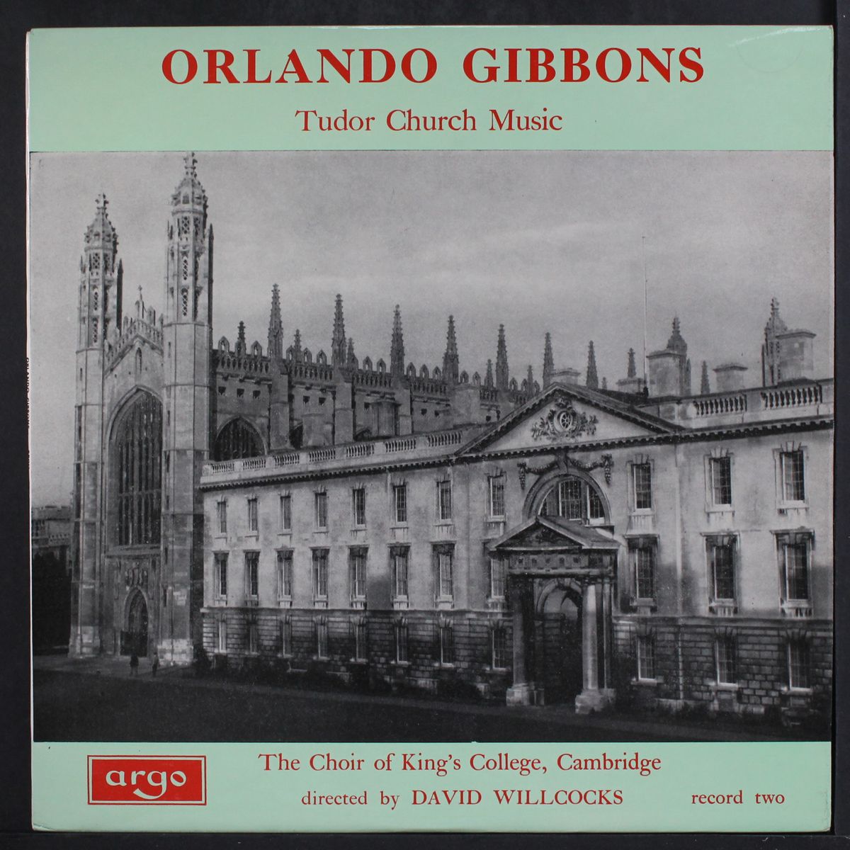 gibbons: tudor church music, vol. 2 by DAVID WILLCOCKS