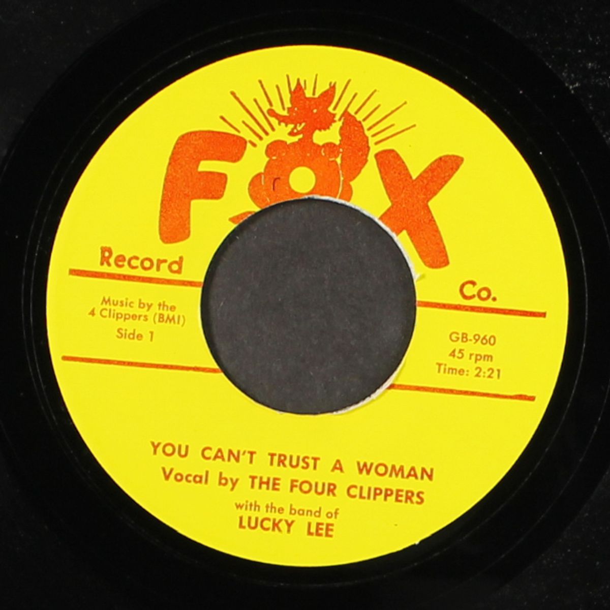 you can't trust a woman / rain by FOUR CLIPPERS