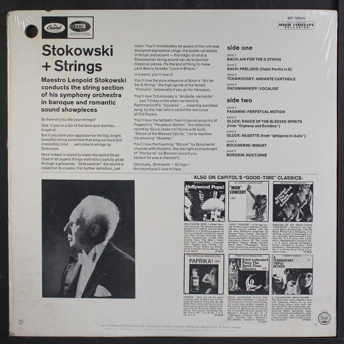 stokowski + strings by LEOPOLD STOKOWSKI