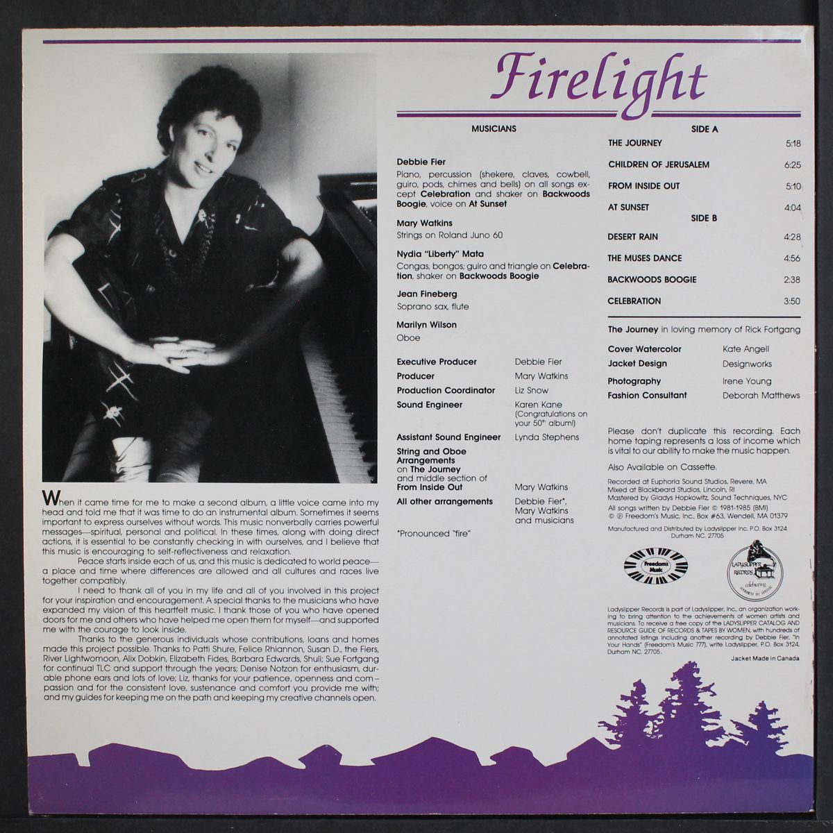 firelight by DEBBIE FIER