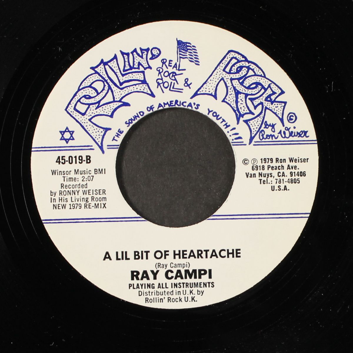 my baby left me / a lil bit of heartache by RAY CAMPI