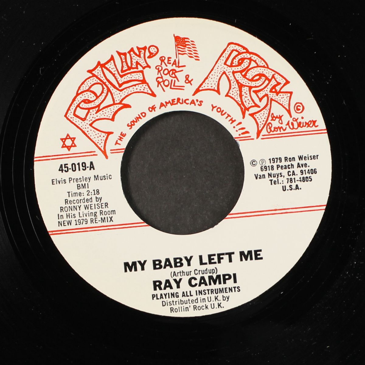 my baby left me / a lil bit of heartache by RAY CAMPI