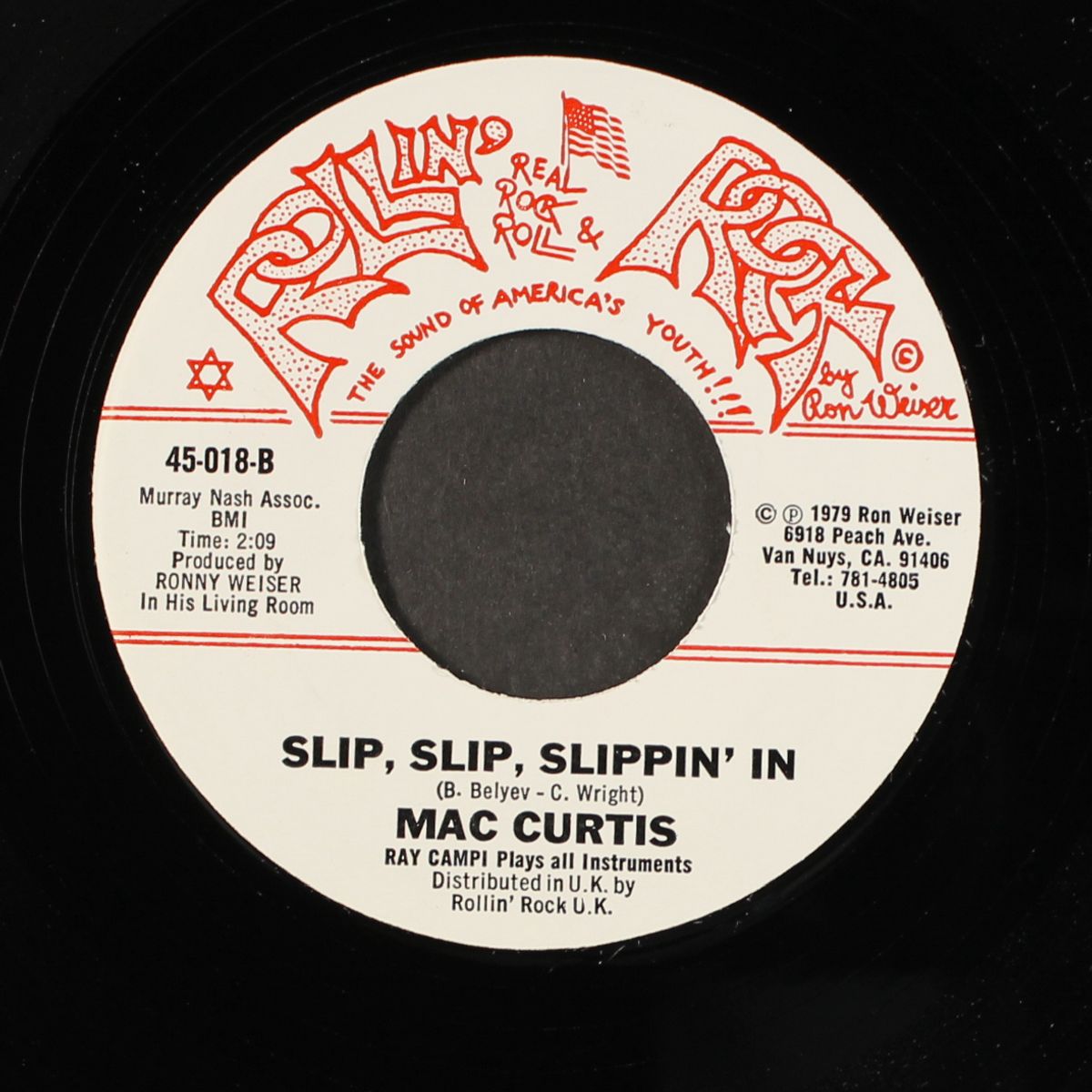 how come it / slip, slip, slippin' in by MAC CURTIS