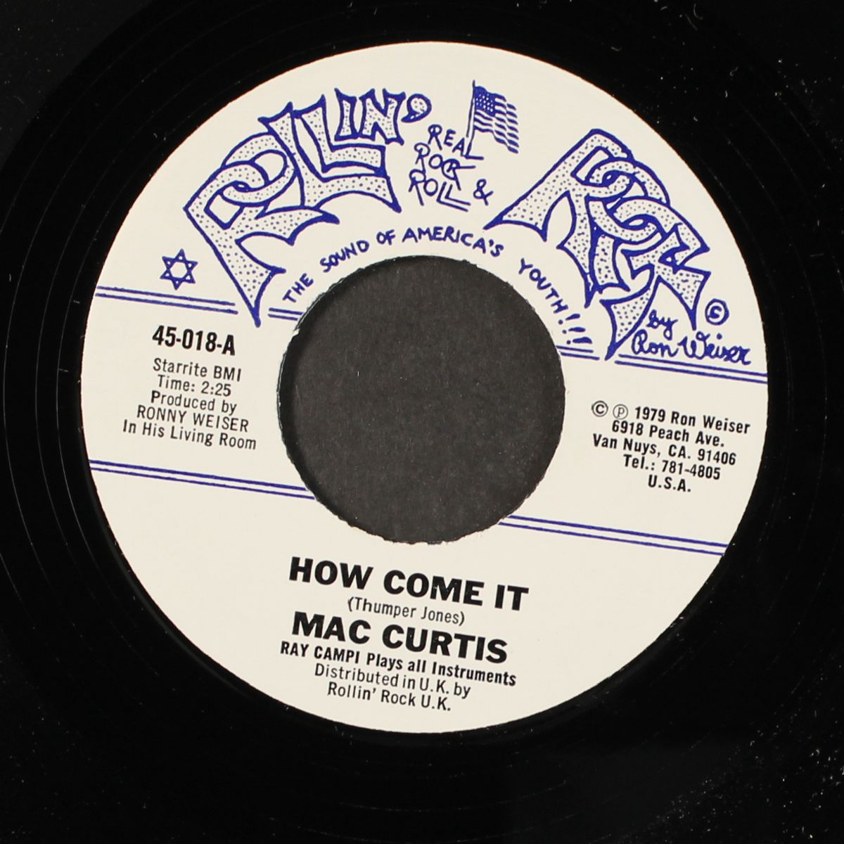 how come it / slip, slip, slippin' in by MAC CURTIS
