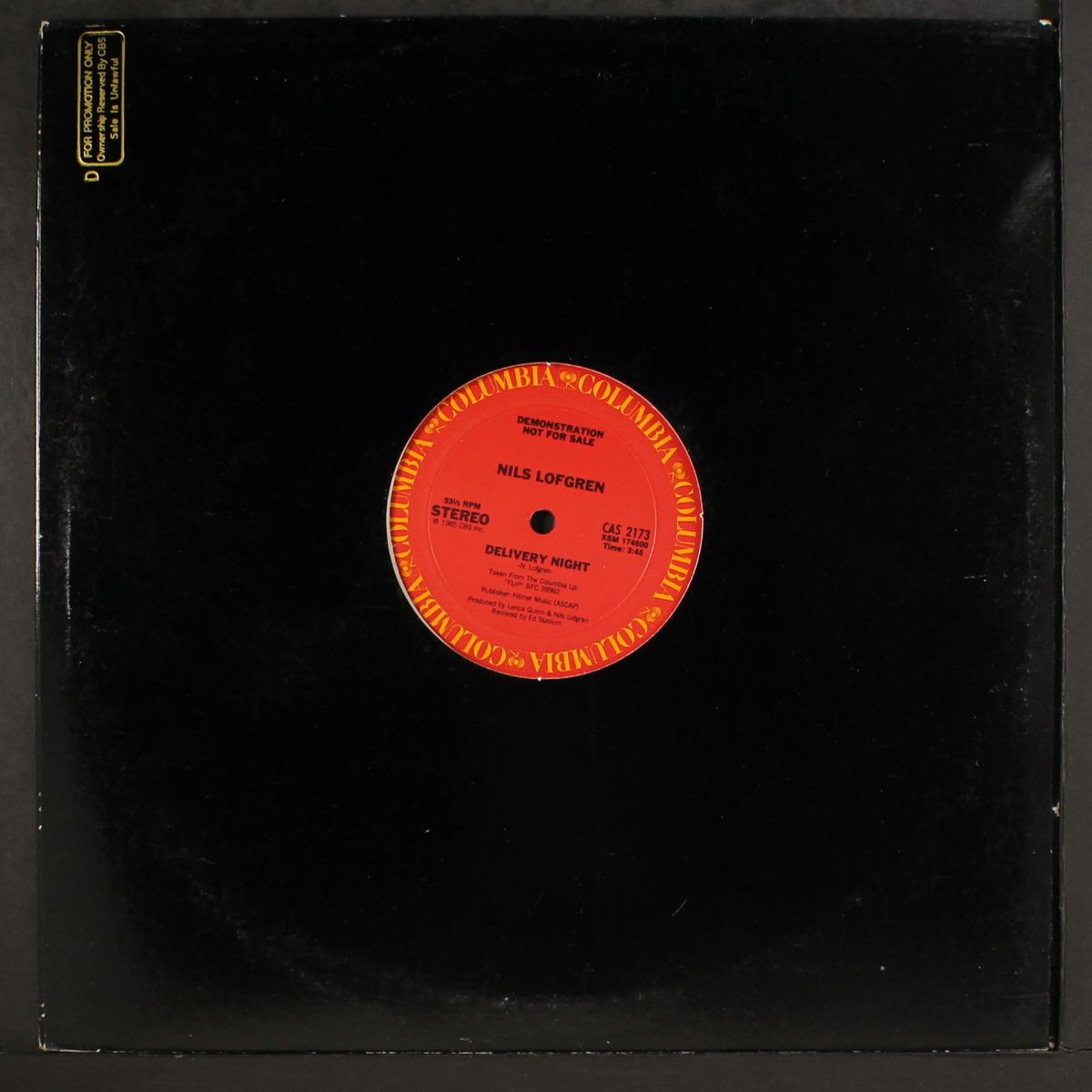 delivery night by NILS LOFGREN