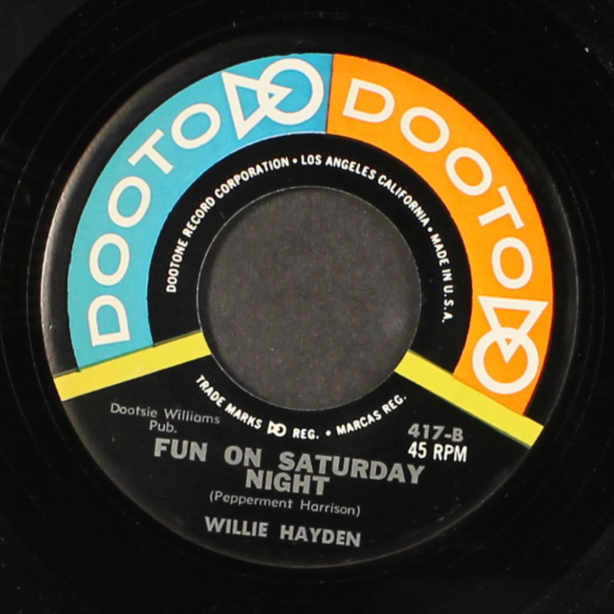 fun on saturday night / everybody has a fool by WILLIE HAYDEN