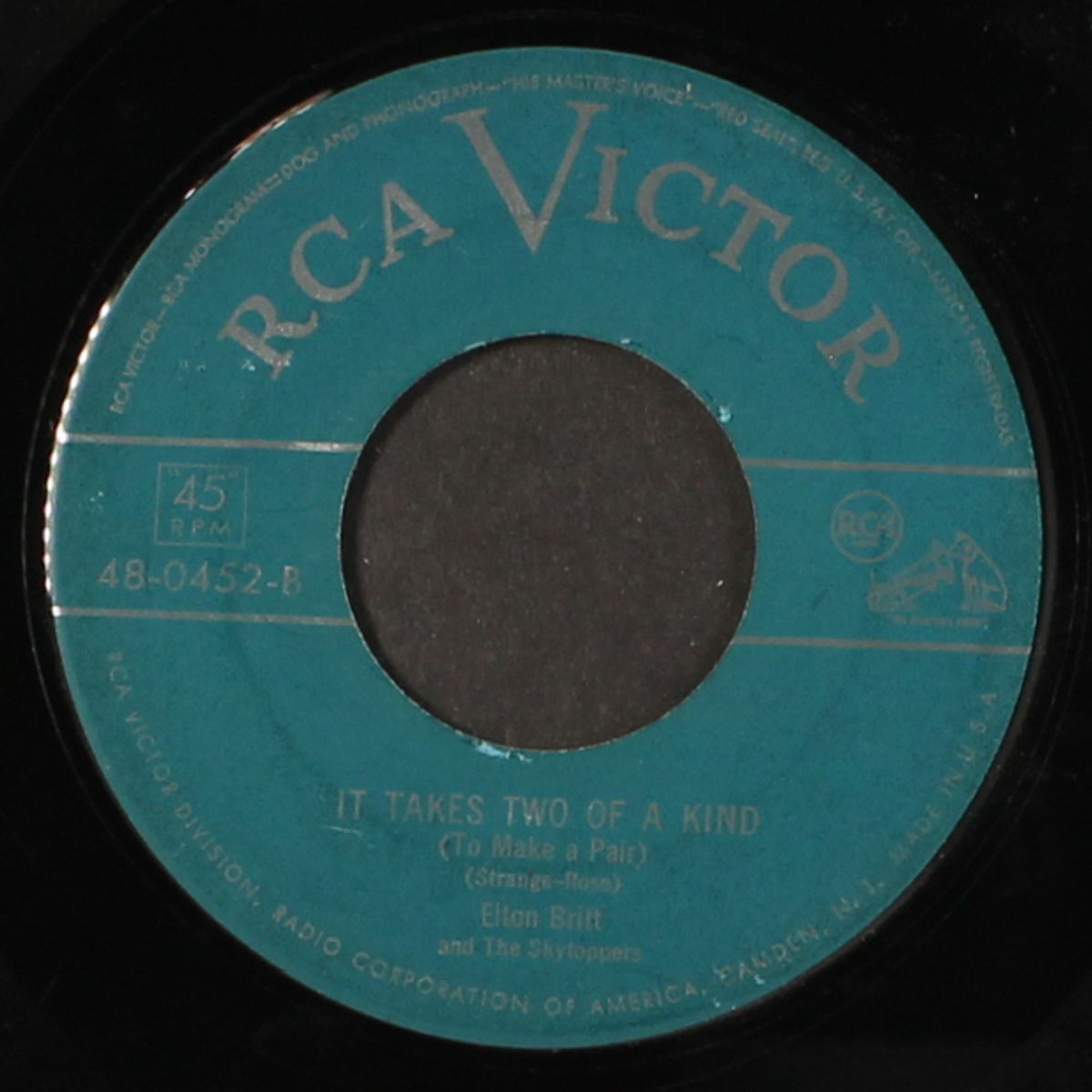 then i'll grow tired of you / it takes two of a kind by ELTON BRITT