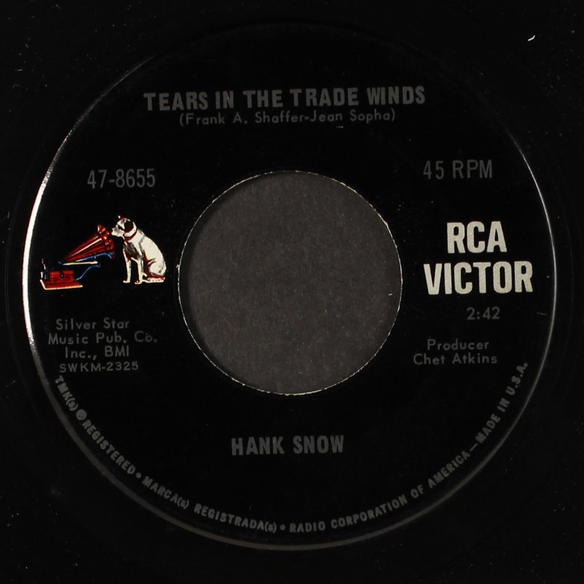 the queen of draw poker town / tears in the trade winds by HANK SNOW