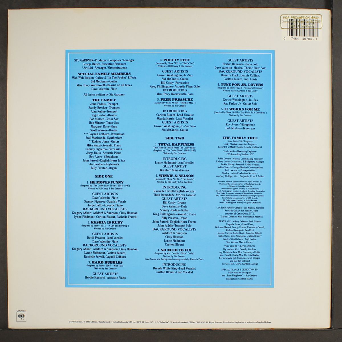 music from the bill cosby show, vol. 2 by STU GARDNER