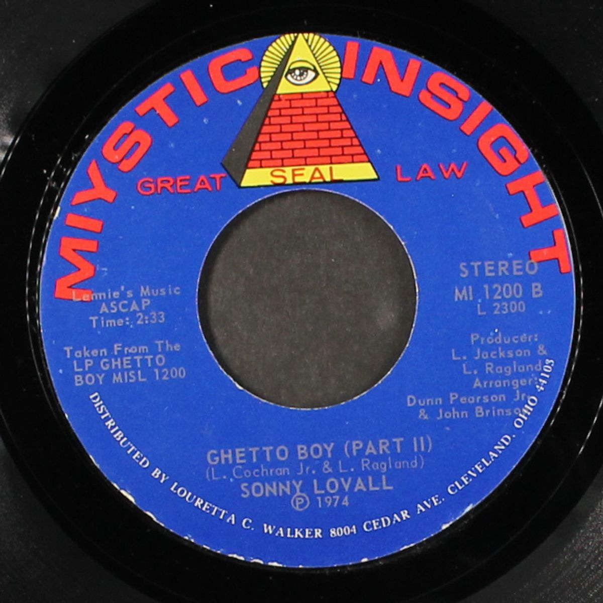 ghetto boy by SONNY LOVALL