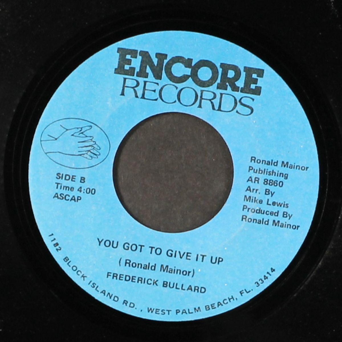 i'm going to win / you got to give it up by FREDERICK BULLARD