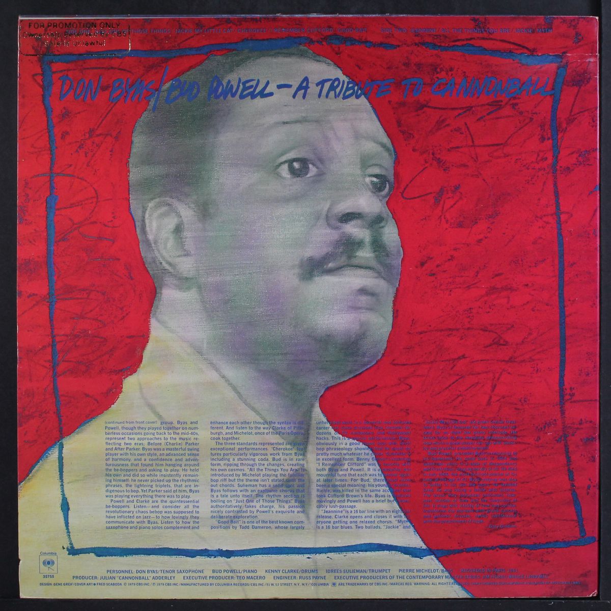 a tribute to cannonball by DON BYAS & BUD POWELL