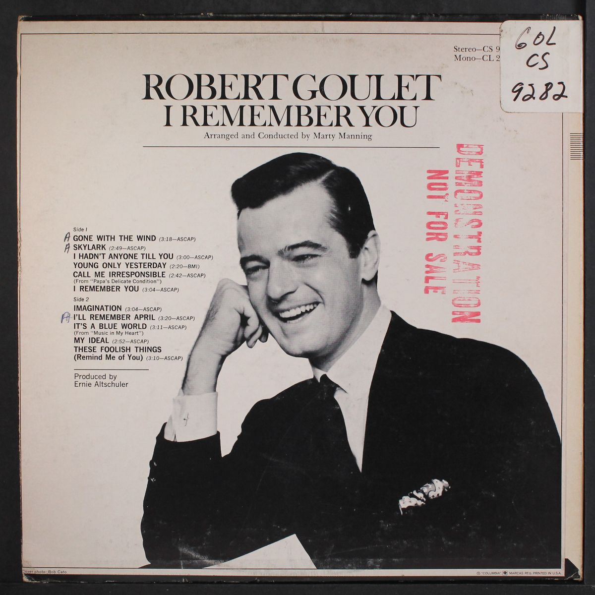 i remember you by ROBERT GOULET