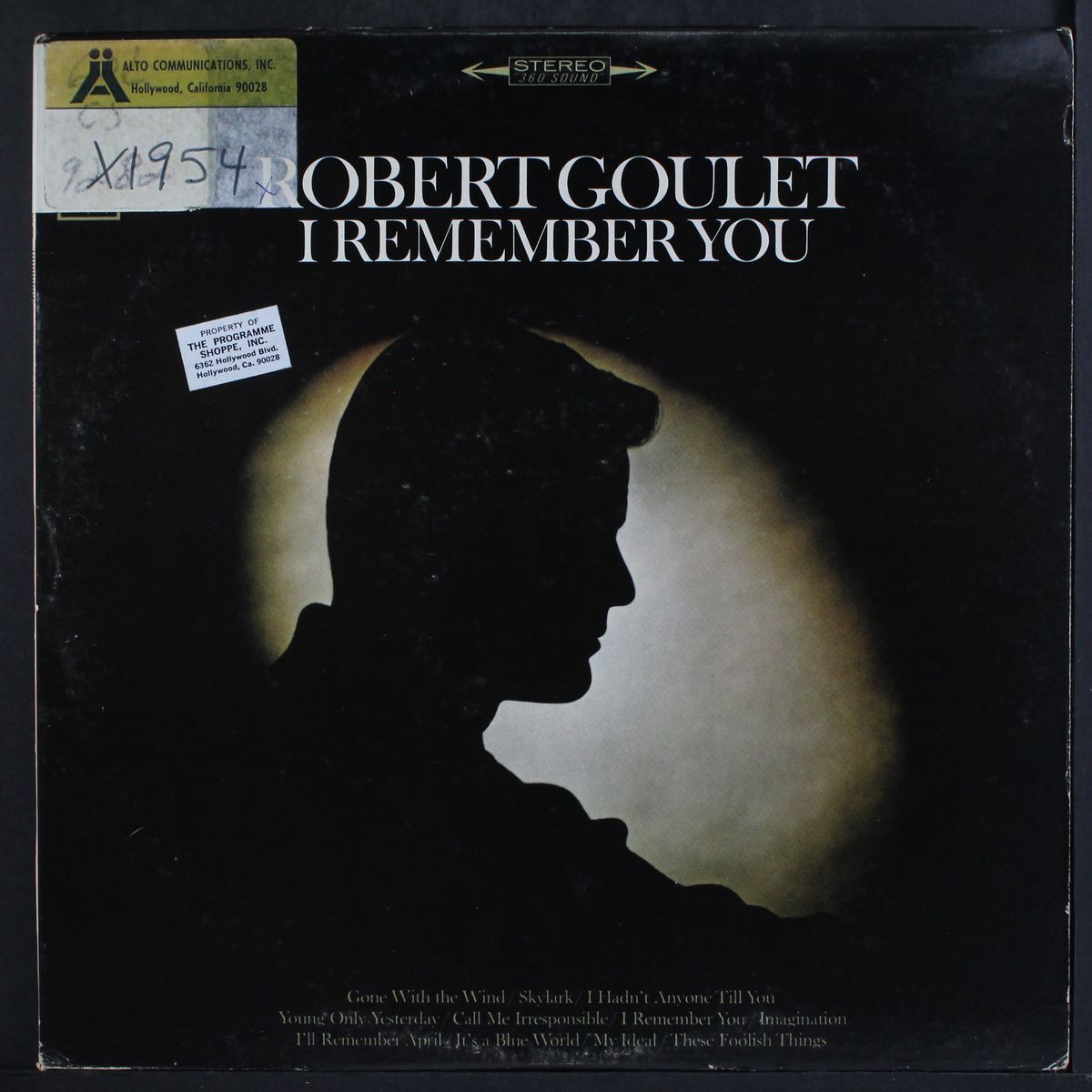 i remember you by ROBERT GOULET