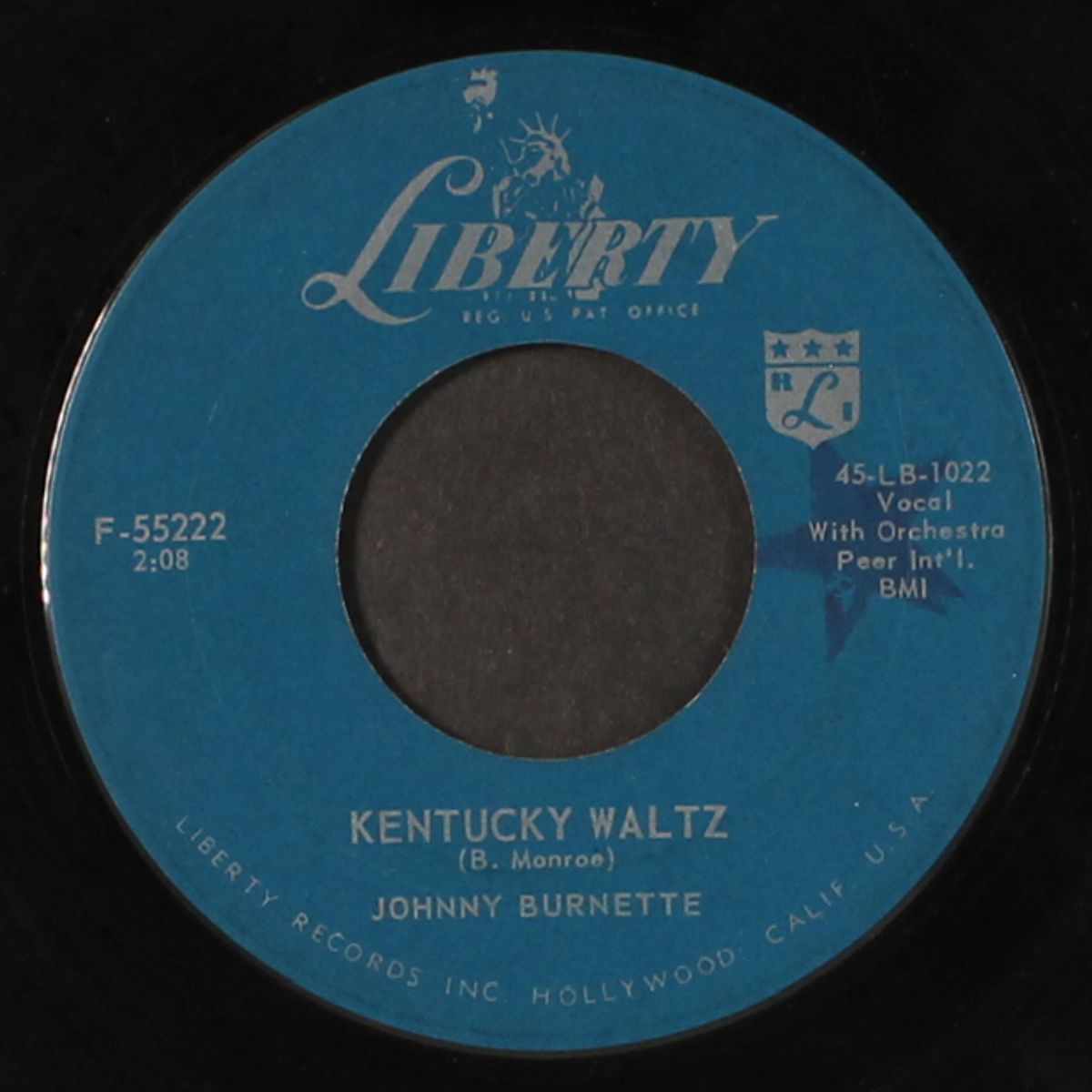 settin' the woods on fire by JOHNNY BURNETTE