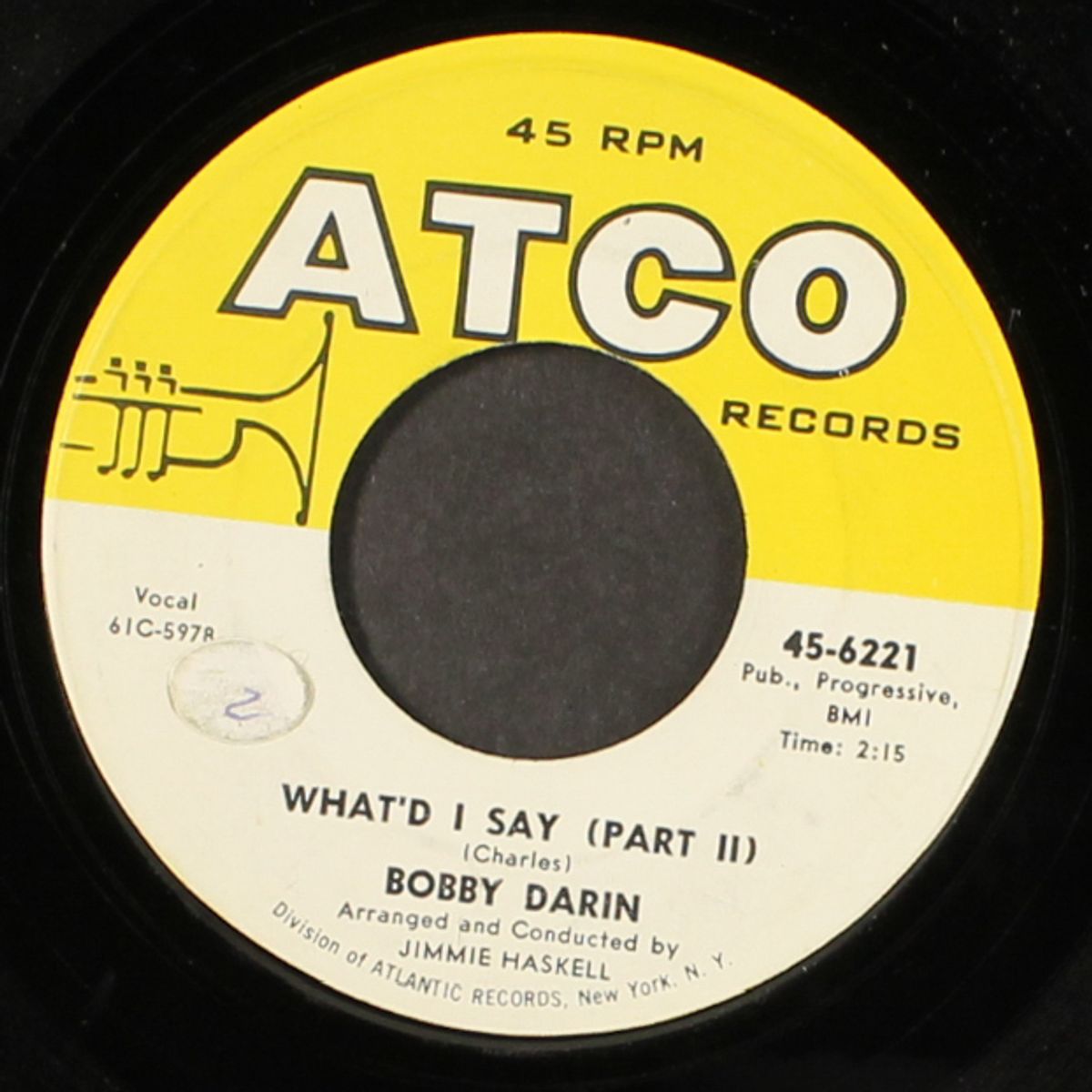 what'd i say / part 2 by BOBBY DARIN