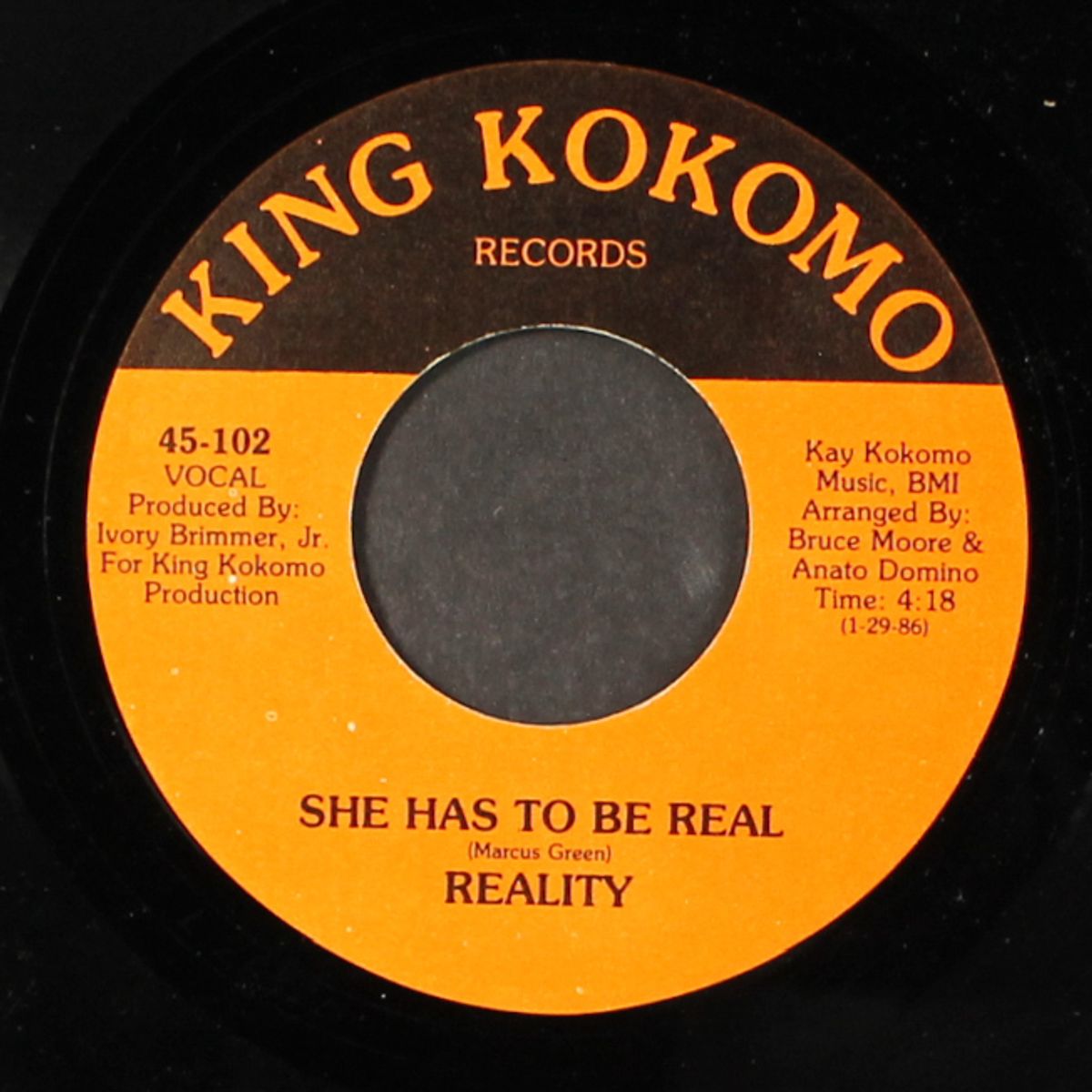 she has to be real / instrumental by REALITY