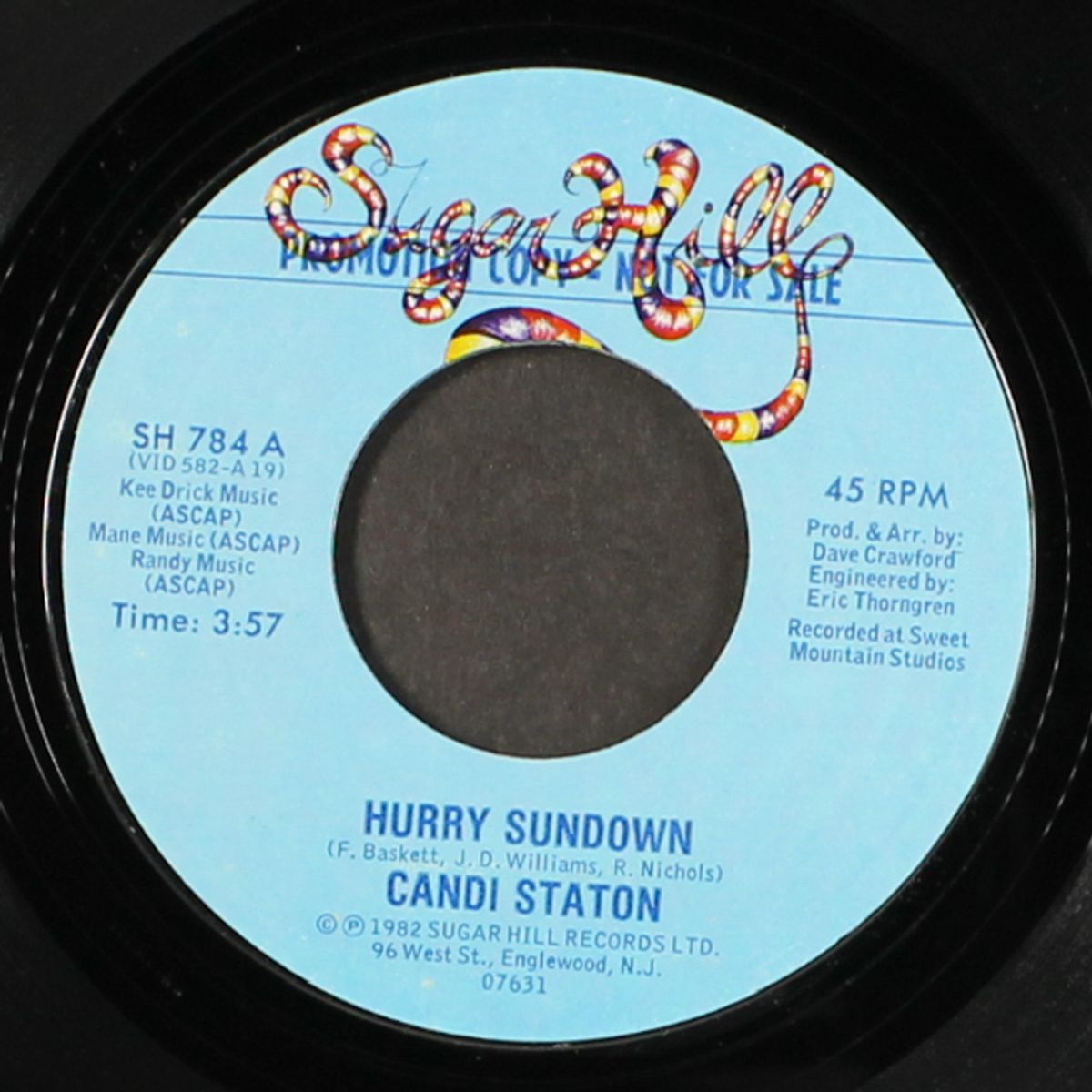 hurry sundown / count on me by CANDI STATON