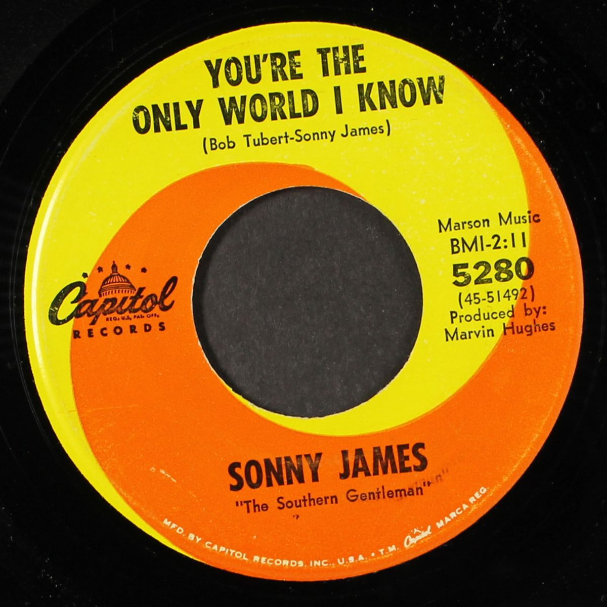 you're the only world i know by SONNY JAMES