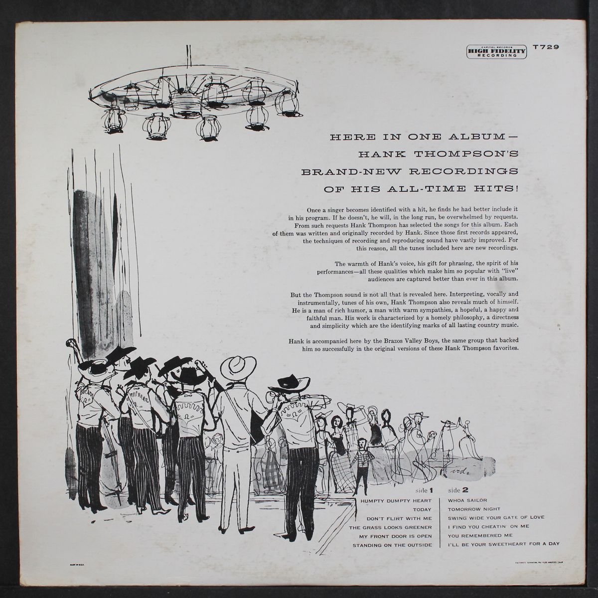 all-time hits by HANK THOMPSON